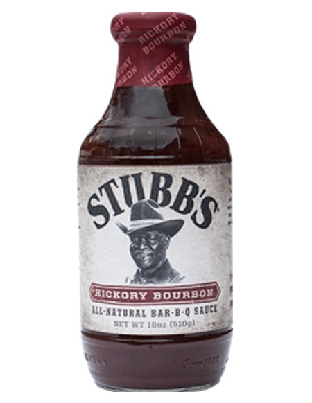 Salsa Barbecue Hickory Bourbon Stubb's 450g